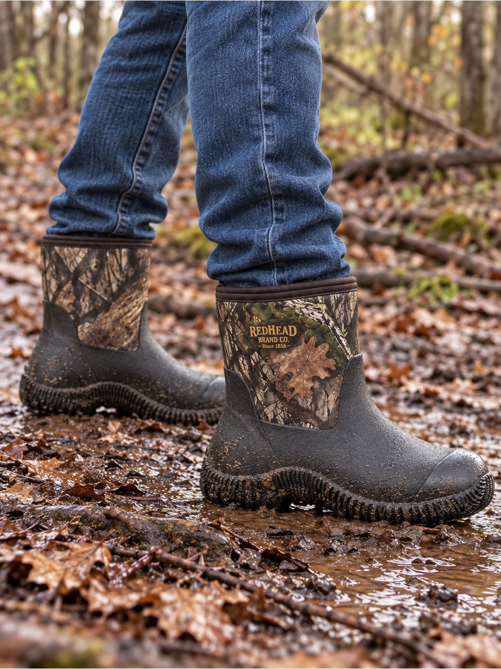 RedHead Mallard Men’s Size 11 Waterproof Camo Outdoor Boots